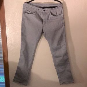 511 Light gray Levi jeans